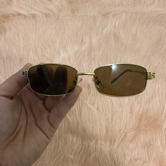 Cartier Rectangular Sunglasses unisex vintage - Picture 1 of 6